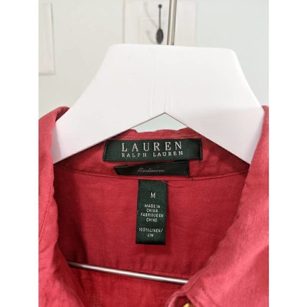Ralph Lauren Red Button Up - Picture 5 of 10